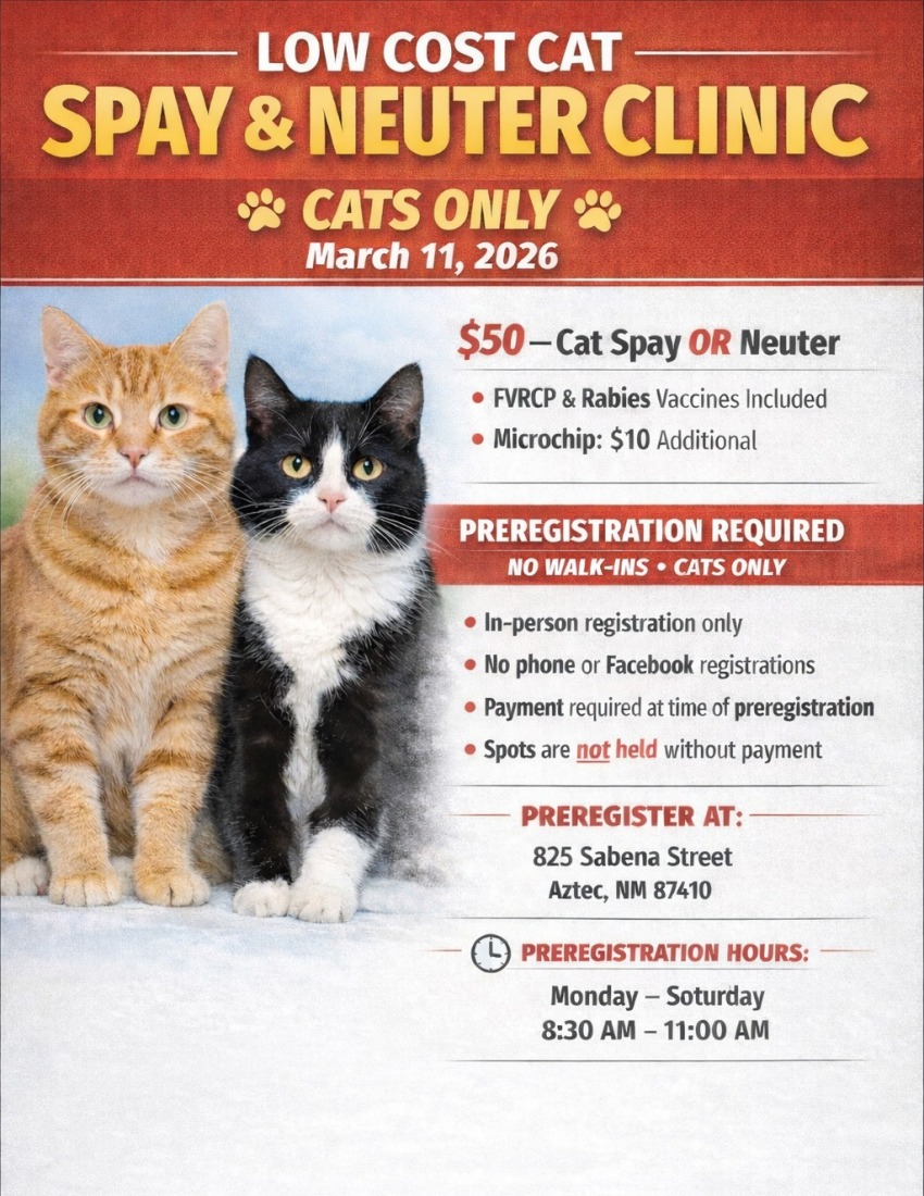 2026-03-11 Animal Shleter Clinic